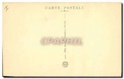Carpentras — Het Palais de Justice — Uitgever Lambert, Boekhandel — Achterkant