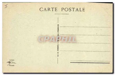 Colmar — A Corte de Apelação — Fot. Ch. Bergeret, Strasbourg — Verso