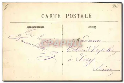 Civray — Rada Miasta i Sąd Rejonowy — Lib. Pap Eug Texerean, Civray — Rewers