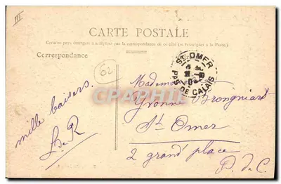 Calais — Sprawiedliwość Pacyfikacyjna. — Fragment wystawy Brazet Estevette — Rewers