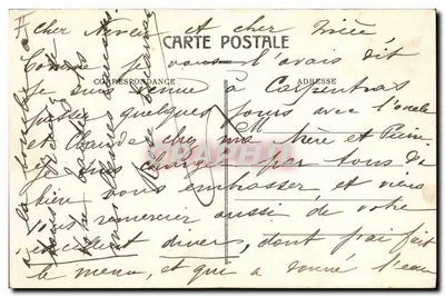 Carpentras (Vaucluse) — Pałac Sądu (dawniej Episkopalny Pałac), Sala Sądowa — Wydawnictwo Artystyczne J. Brun & Cie — Rewers