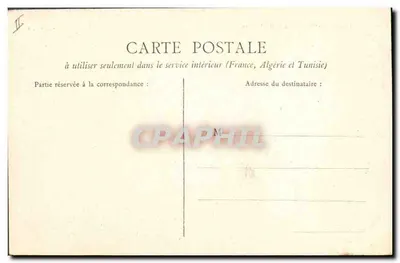 Châteauroux — Palácio de Justiça — Cliché N. G. — Verso