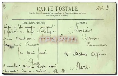 Cruiser Carnot — Marinha de Guerra — LL. — Editor: LL. — N° 128 — Verso