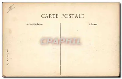 Marinha Francesa — Contratorpedeiro "Carabinier" — Editor E.D. n°54 — Verso