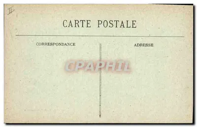Châteauroux — O Hotel da Prefeitura — Coleção G. Cailhau — Verso