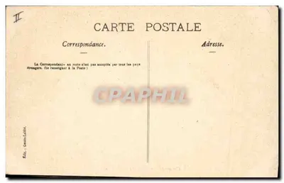 Clermont-Ferrand — Prefektura — wydawca Gens-Labat, nr II — Rewers