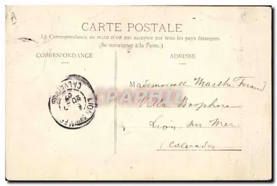 Dzieci z PONTIVY — Zbiór Le Cunf. Pontivy — wydawca nieznany, numer seryjny nie widoczny — Rewers