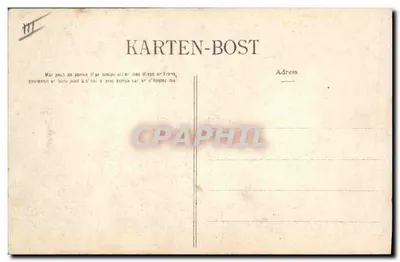 A Floresta de Fouesnant — Colher Cerejas — Coleção Villars, Quimper, n°1064 — Verso