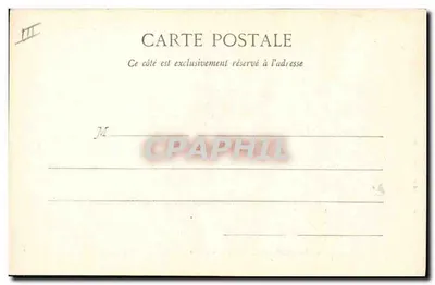 Cuirassiers com capa - 1900 — Phototypie A. Bergerot & Cie — Nancy — Verso
