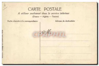 Grandes Fêtes — Souvenir des Grandes Fêtes à l'occasion du Grand Concours — 1926 — Éditeur Dallil, Paris — Verso