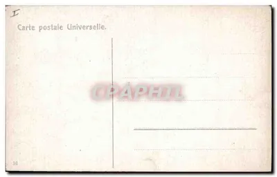 Kair — Piramidy — Karta pocztowa Uniwersalna nr 36 — Rewers