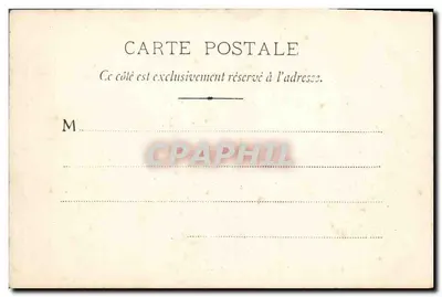 Castelo de Embourg — Aury Issards — Coleção dos Castelos do Allier, Fototipia Bourgoin Frères, Chalon/s/S — Verso