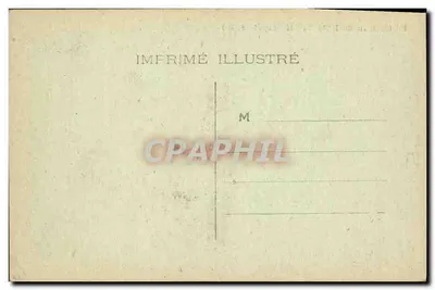 Het Kasteel van Lambertie (zuidwestelijke gevel) — Uitgever IMPRIMÉ ILLUSTRÉ — Achterkant