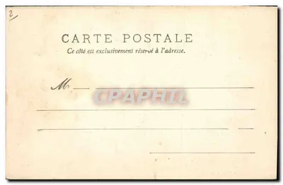 Marsan — O Castelo do Século XVII — J. Tapie, Fot. editor, Auch — Verso