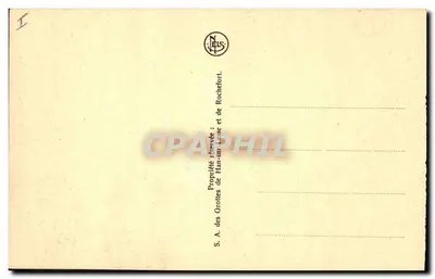 Grutas de Han — A Sala das Armas: reaparição da Lesse — editor N°145 — Verso
