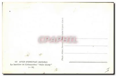 Aven d'Orgnac — Sala Glory — Foto Albert Perré (Gard) — Rewers
