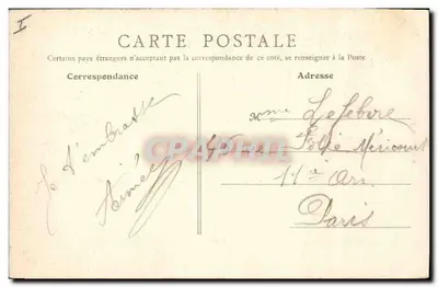 Las Fontainebleau (S.-et-M.) — Jaskinia Marie-Thérèse — wydawca nie widoczny, nr 98 — Rewers