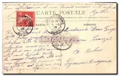 Carcassonne : Sąd Najwyższy — wydawca N. G., n°4 — Rewers