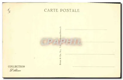 Colmar — A Corte de Apelação — edição Braun & Cie, Imp. Dornhouse-Dornach — Verso