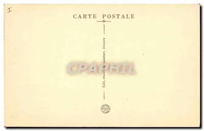 Carpentras — Zaal van de Rechtbank — Uitgever Lambert, boekhandelaar — Achterkant