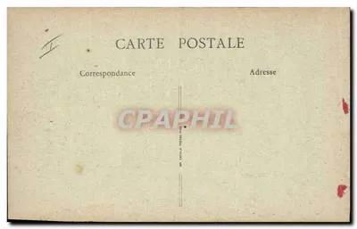Chambéry — O Palácio de Justiça — B. F., Paris, "Lux", n°55 — Verso