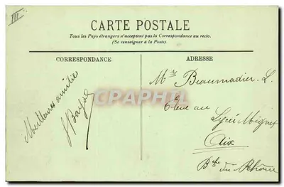 Marinha de guerra — O "Claymore", torpedeiro — LL. — N° 137 — Verso