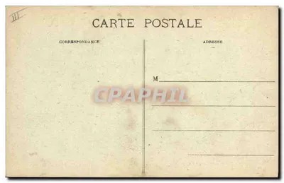 Nave da guerra francese "Condorcet" — Dreadnought di prima classe — Phototypie Marcel Delbey, Bordeaux — Verso