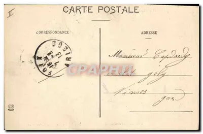 Foix - La Préfecture — wydawca L'Amiège, nr 386 — Rewers