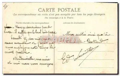 L'AMORE IN BRETAGNA — A la veillée — C.B.D. — Verso
