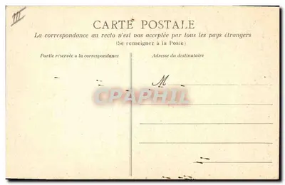 Mujer bretón en Ploërmel (Morbihan) — con texto humorístico — C.B.D. n°128 — Reverso