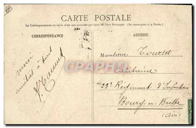 Viejo Bretón del Faouët — Morbihan — Colección H Laurent, Port-Louis — Reverso