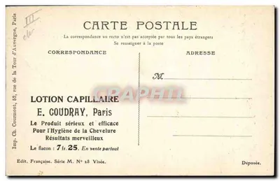 Hussardos - Ponta de Avante-Garde — Daniel Tôt, Paris, 1915 — Verso
