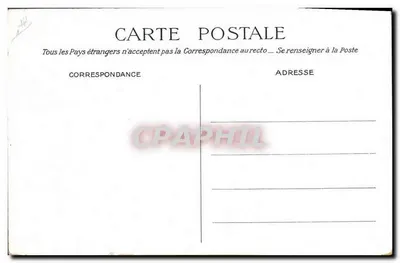 Dragões — cena de acampamento — J.E. Goossens, Lille - Paris - Bruxelas — Verso