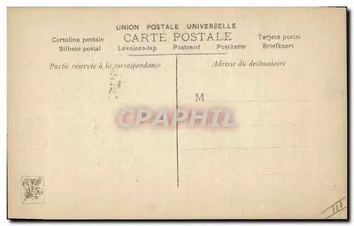 Cavaleiro na montanha — 'En Vedette' — Salão de 1910 — por P. Petit Gerard, editor Gersin, n° 167 — Verso