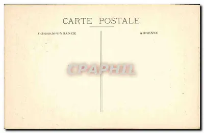 Castelo de Marouatte — vista do castelo com texto em patois — editor não visível — Verso