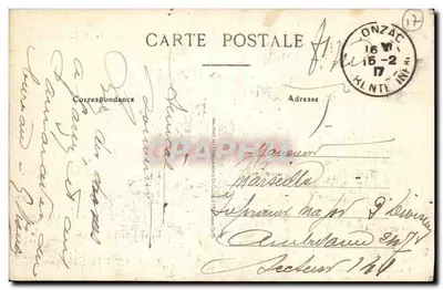 Mirambeau — Le Château, côté nord — Renaud, édit. à Mirambeau (Ch.-Int.) — Reverso