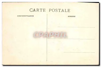 Zamek Melzéard — widok zamku z wieżą i palmami — J. Gaudin, wyd. n°23 — Rewers