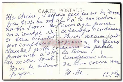 Zamek Murols — Auvergne — wydawca J. Goutefanges, nr 15 — Rewers