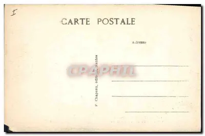 LA BERNERIE (Loire-Inf.) — Widok z Grotty Przestawionej — F. Chapeau, wydawca Nantes — Rewers