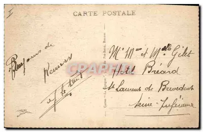 Rennes - Le Thabor - Góry — Karta pocztowa nr 15 — Rewers