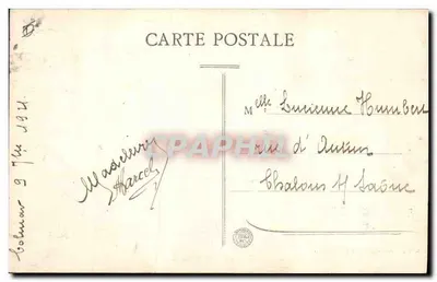 Colmar — Sąd Apelacyjny — Wydawnictwo «Aux Villes de France», Colmar — Rewers