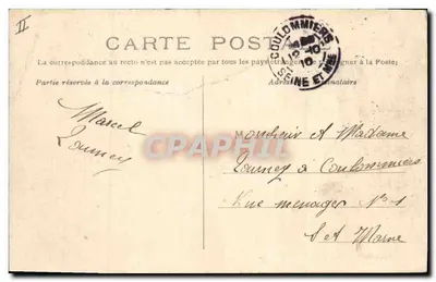 Châlons-sur-Marne — Pałac Sądowy — Wydawnictwo Magazynów Zjednoczonych — Rewers
