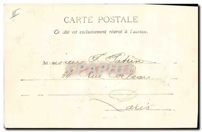 Palácio de Justiça — Chaumont — Editor: Cliché de Roger-Lapetite, n° 118-dest — Verso