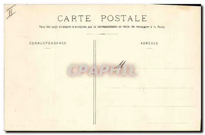 Castres — Pałac Sądowy — E. Sagnes, wyd., Castres — Rewers
