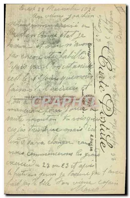 Le "Condé", Krążownik-Pancernik klasy I — LL. — Marynarka Wojenna — Rewers