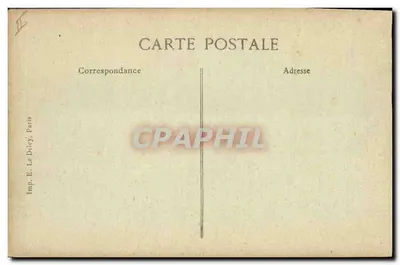 Marine Nationale — Courbet — Cuirassé d'Escadre Dreadnought 23.500 tonnes — Wydawnictwo E. Le Deley, Paryż — Rewers