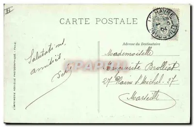 Le Havre — A Subprefeitura — LL. n°62 — Verso