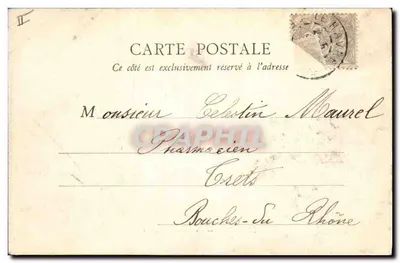 Le Havre — A Subprefeitura — A. Senat — Verso