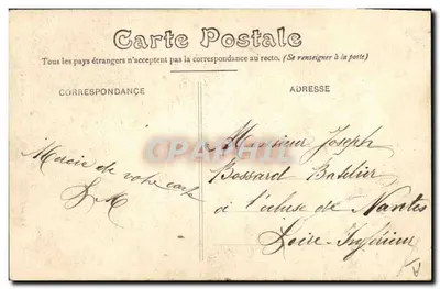 Amor na Bretanha — cena de casal — editor A. Bally, Nantes, n° 5062 — Verso