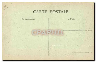 Un Plougastel — homem em traje tradicional — Coleção VILLARD, Quimper, n° 1747 — Verso